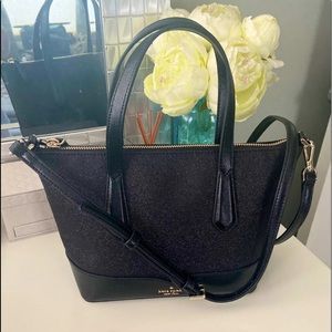 Kate Spade Black Satchel/Card Case
